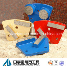 Trapezoid Segmented Terrazzo Grinding Metal Diamond